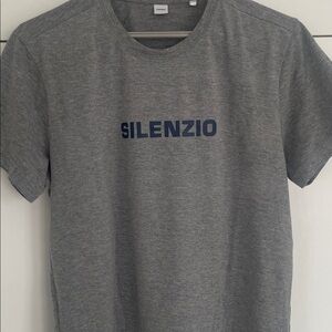 🇮🇹 ASPESI Gray T-Shirt 😍 Size Large • Unisex